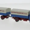 MAN Pausbacke Pritschenlastzug, WM Ferntransport A.G., 1:87, Wiking / PMS