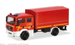 MAN TGA M, Feuerwehr Hamburg, 1:87, Herpa