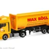 MAN TGX GM 30ft Drucksilocontainer, Max Bögl, 1:87, Herpa