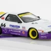 Mazda RX-7 (FC3S) Pandem, weiss/lila, #66, 1:64, Tarmac Works