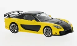 Mazda RX-7, gelb/schwarz, 1:64, Tarmac Works