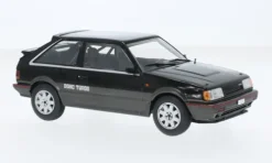 Mazda 323 4WD Turbo, schwarz/dunkelgrau, 1989, 1:24, WhiteBox