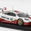 McLaren F1 GTR, 24h Le Mans, 1995, #49, J.Nielsen/J.Mass, 1:43, Spark