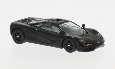 McLaren F1, schwarz, 1:64, Pop Race