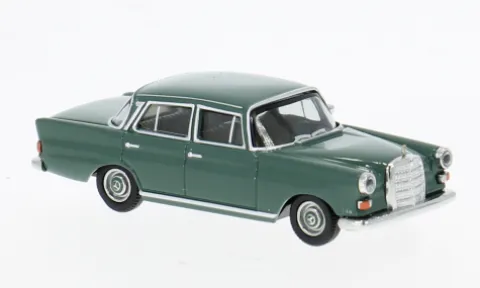 Mercedes 200 Heckflosse, grün, 1:87, Herpa