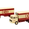 Mercedes 2232 Kühlkoffer-Lastzug, A&O Lebensmittel, 1:87, Wiking / PMS