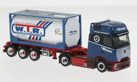 Mercedes Actros L ProCabin Gigaspace 20ft, Bermes, 1:87, Herpa