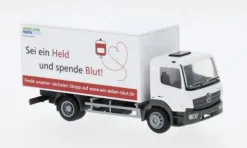 Mercedes Atego Koffer, 2019, Blutspende Aachen, 1:87, Rietze
