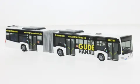 Mercedes Citaro G, 2015, Hanauer Straßenbahn - Gude, 1:87, Rietze