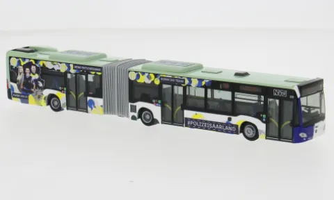 Mercedes Citaro G, 2015, NVG - Polizei Saarland, 1:87, Rietze