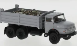 Mercedes LAK 2624, grau/schwarz, 1970, 1:87, Brekina