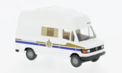 Mercedes MB 207 D James Cook, weiss/Dekor, 1977, 1:87, Wiking
