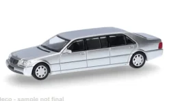 Mercedes S600 Pullmann, silber, 1:87, Micro City 87
