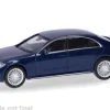 Mercedes S-Klasse, dunkelblau, 1:87, Herpa