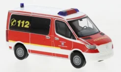 Mercedes Sprinter SWB, 2018, Feuerwehr Dinslaken, 1:87, Busch