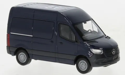 Mercedes Sprinter SWB HD, dunkelblau, 2018, 1:87, Busch