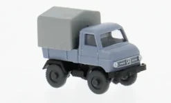 Mercedes Unimog U 411, blau/grau, 1956, 1:160, Wiking