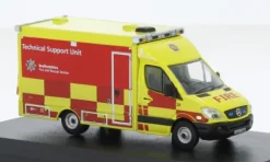 Mercedes Ambulance, Bedfordshire Fire & Rescue Service, 1:76, Oxford