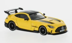 Mercedes AMG GT, gelb/schwarz, 1:64, Tarmac Works