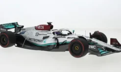 Mercedes AMG W13 E Performance, Formel 1, GP Spanien, 2022, Mercedes AMG Petronas Formula One Team, Petronas, #63, G.Russell, 1:18, Minichamps
