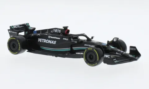 Mercedes AMG W14 E Performance, Formel 1, 2023, Mercedes AMG Petronas Formula One Team, Petronas, #63, G.Russell, 1:43, Bburago