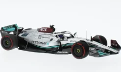 Mercedes AMG W13 E Performance, Formel 1, GP Bahrain, 2022, Mercedes AMG Petronas Formula One Team, Petronas, #63, G.Russell, 1:43, Minichamps