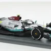 Mercedes AMG W13 E Performance, Formel 1, GP Frankreich, 2022, Mercedes AMG Petronas Formula One Team, Petronas, #44, L.Hamilton, 1:43, Spark