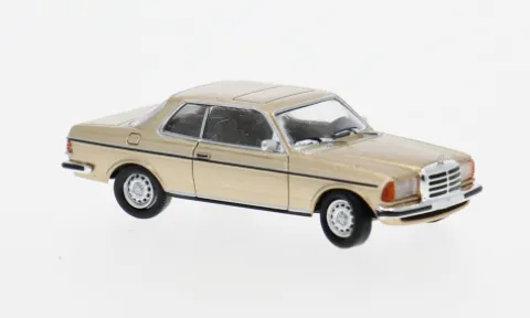 Mercedes C123 Coupe, gold, 1977, 1:87, PCX87