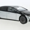 Mercedes EQS (V297), schwarz/silber, 2022, 1:18, I-NZG
