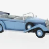 Mercedes 770 K, hellblau, 1938, 1:87, Brekina