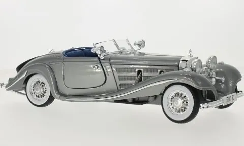 Mercedes 500 K, silber, 1936, 1:18, Maisto