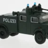 Mercedes LA 1113 Wasserwerfer, dunkelgrün, 1966, Polizei, 1:87, Brekina