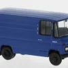 Mercedes L 406 D Kasten, blau, 1967, 1:87, Brekina
