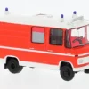Mercedes L 508 RTW, 1970, NRW - altes Design, 1:87, Brekina