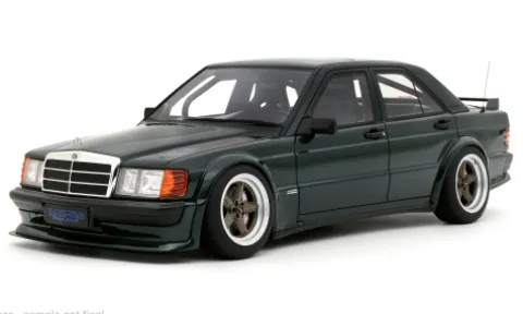 Mercedes RAUH-Welt Republik 190E, dunkelgrün, 2025, 1:18, Ottomobile