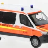 Mercedes Sprinter SWB, 2018, DRK Esslingen-Nürtingen, 1:87, Busch