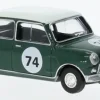 Mini Cooper S, grün/weiss, 1964, 1:64, Norev