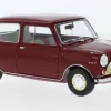 Mini Morris Minor, dunkelrot, 1:18, Kyosho