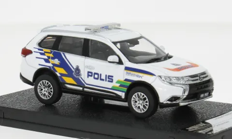 Mitsubishi Outlander, 2018, Police (MYS), 1:43, Sun Star