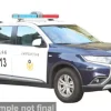 Mitsubishi Outlander, 2019, Taipei City Police Department, 1:43, Vitesse
