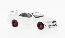 Nissan GTR 34, weiss, 1:87, Micro City 87