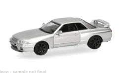 Nissan Skyline GTR (R32), silber, 1:87, Micro City 87