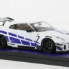 Nissan GT-R (R35) LB Work Type 2, weiss/blau, 1:43, Tarmac Works