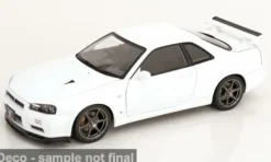 Nissan GT-R R34 V-Spec II, weiss, 2001, 1:12, KK Scale