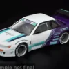 Nissan Pandem S13, weiss/violett, 1:64, Pop Race