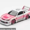 Nissan Silvia (S15) LB-Super Silhouette, rosa/weiss, 2026, LB-WORKS AMOCULTURE, 1:64, Mini GT