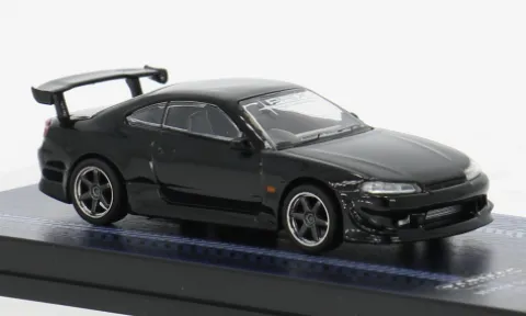 Nissan Silvia (S15) VERTEX, dunkelgrau, 1:64, Tarmac Works