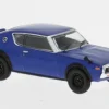 Nissan Skyline 2000 GT-R (KPGC110), blau, 1974, 1:64, Tarmac Works