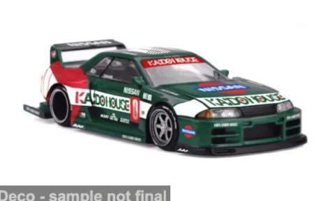 Nissan Skyline GTR (R32), schwarz, 1989, 1:64, Mini GT