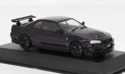 Nissan Skyline GT-R (R34), violett, 1:43, Solido